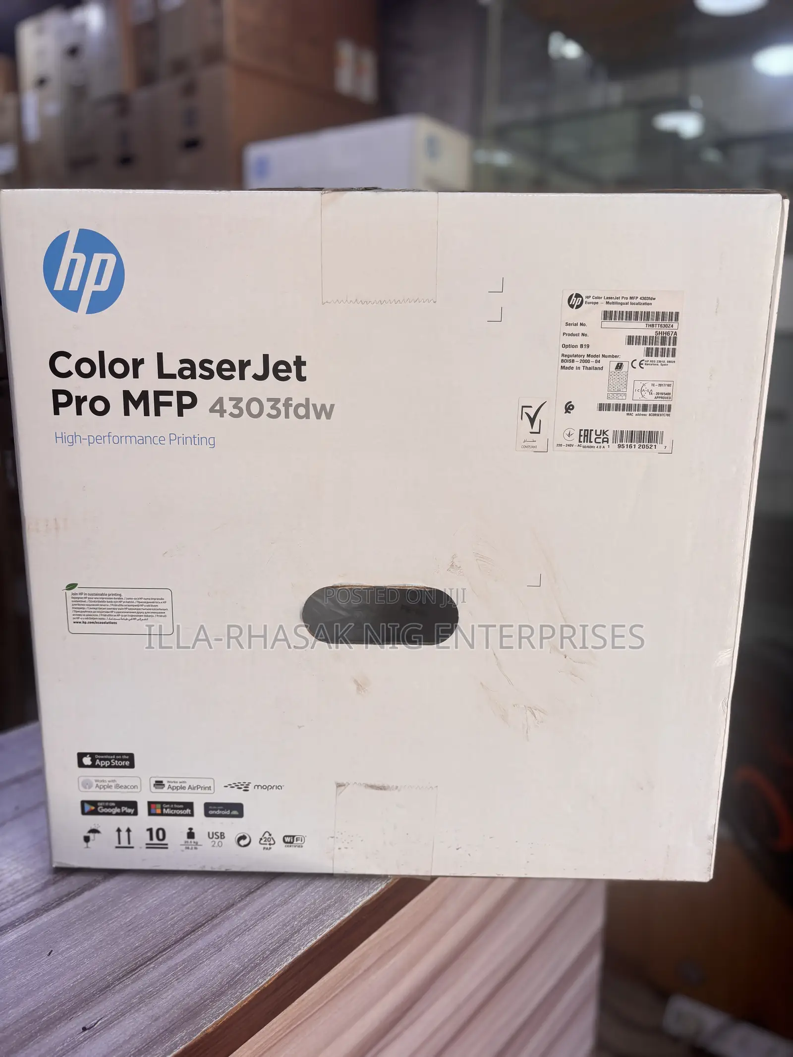 Color Laser Jet Pro MFP 4303fdw