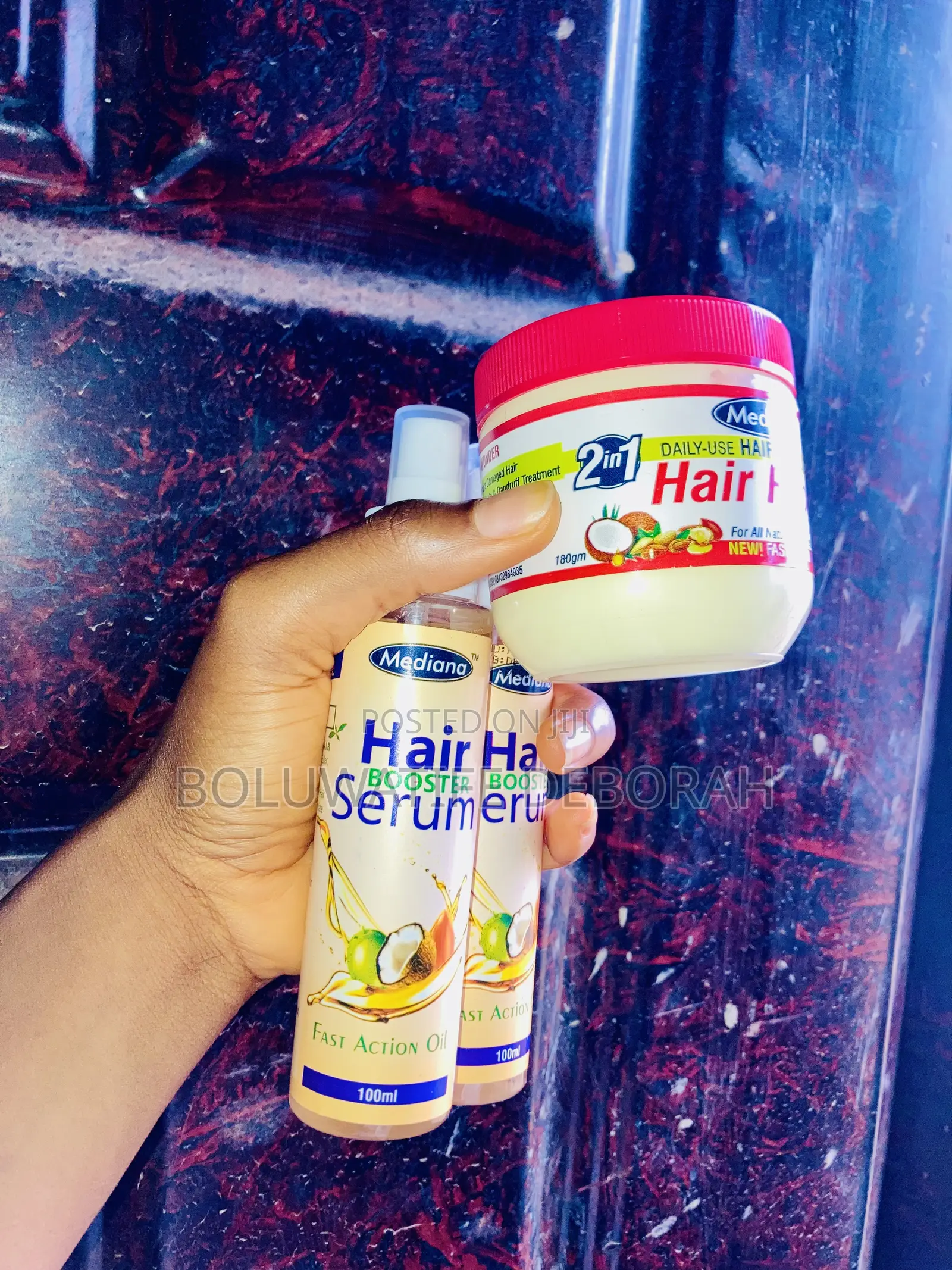 Hair Fertilizer and Repair Cream+ Hair Booster Serum(Affordable)