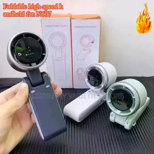 Foldable Turbo Rechargeable Handfan