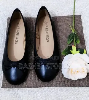 Women’S Classic Black Ballerina Flats – Eu 39,40,41,42