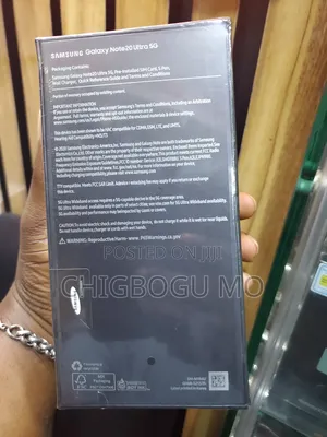 New Samsung Galaxy Note 20 Ultra 5G 128 GB