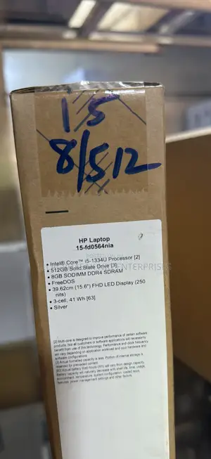 New Laptop HP 15 8GB Intel Core i5 SSD 512GB