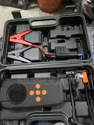 2 in 1 Portable Digital Jump Starter Tire Pump Air Compressor