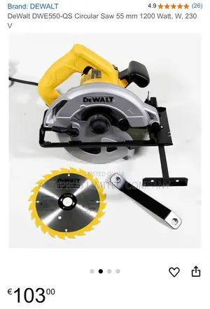 Brand New Dewalt Circular Saw