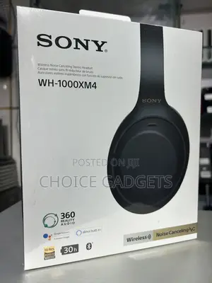 Sony Wireless Noise Canceling Stereo Headset