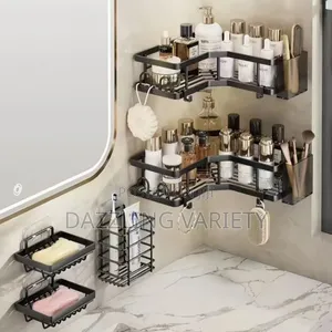 7 in 1 Bathroom Shower Caddy Set