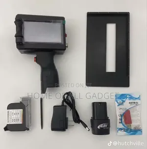 Portable Handheld Inkjet Used for Marking Text, Barcodes, and Logos