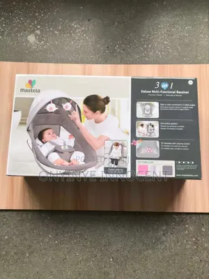 Mastela 3-in-1 Deluxe Multi-Functional Bassinet Baby Swing