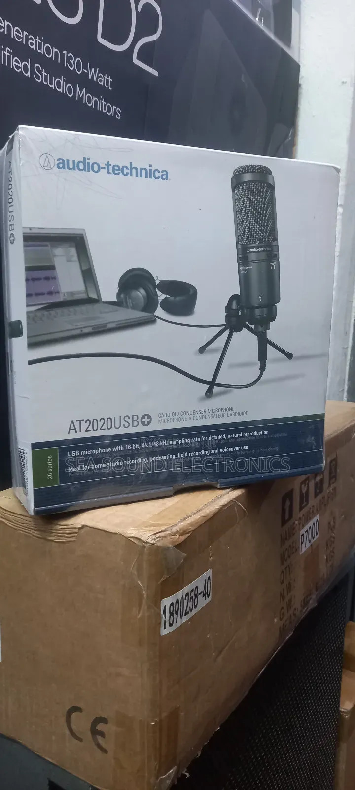 Audio Technical Mic At2020 Usb
