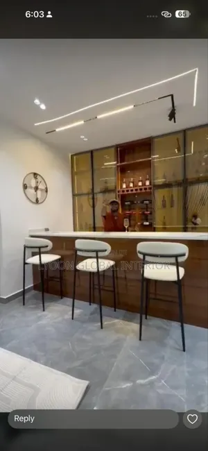 Leather Barstool