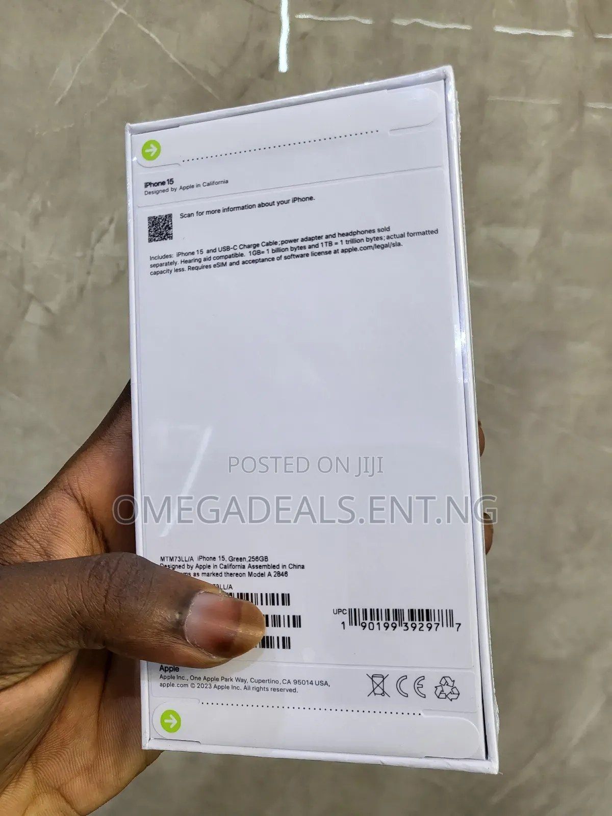 New Apple iPhone 15 256 GB