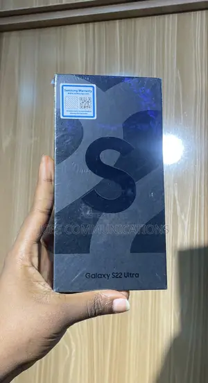 New Samsung Galaxy S22 Ultra 256 GB Black