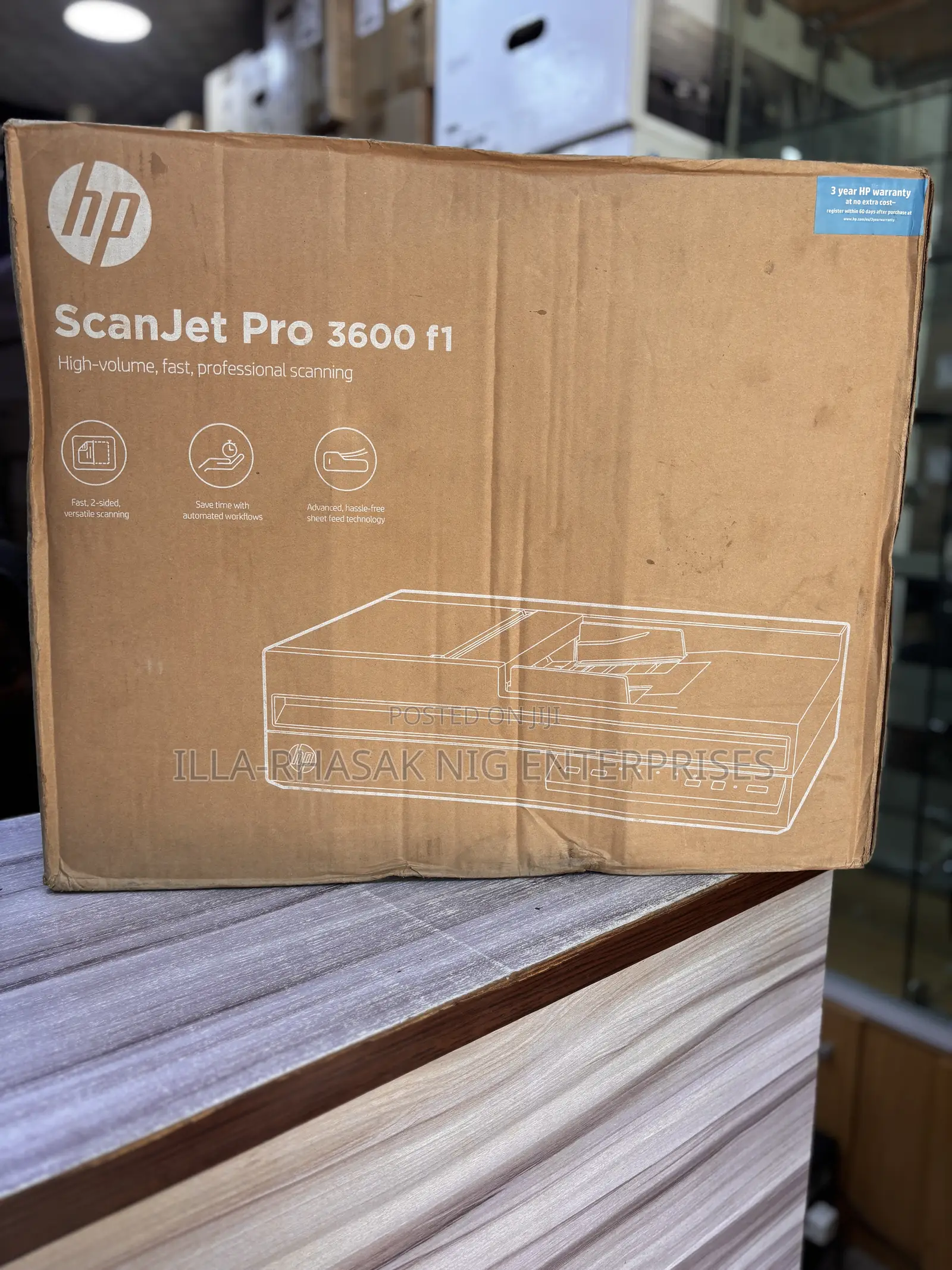 Hp Scanner Pro 3600 F1 Flatbed Scanner