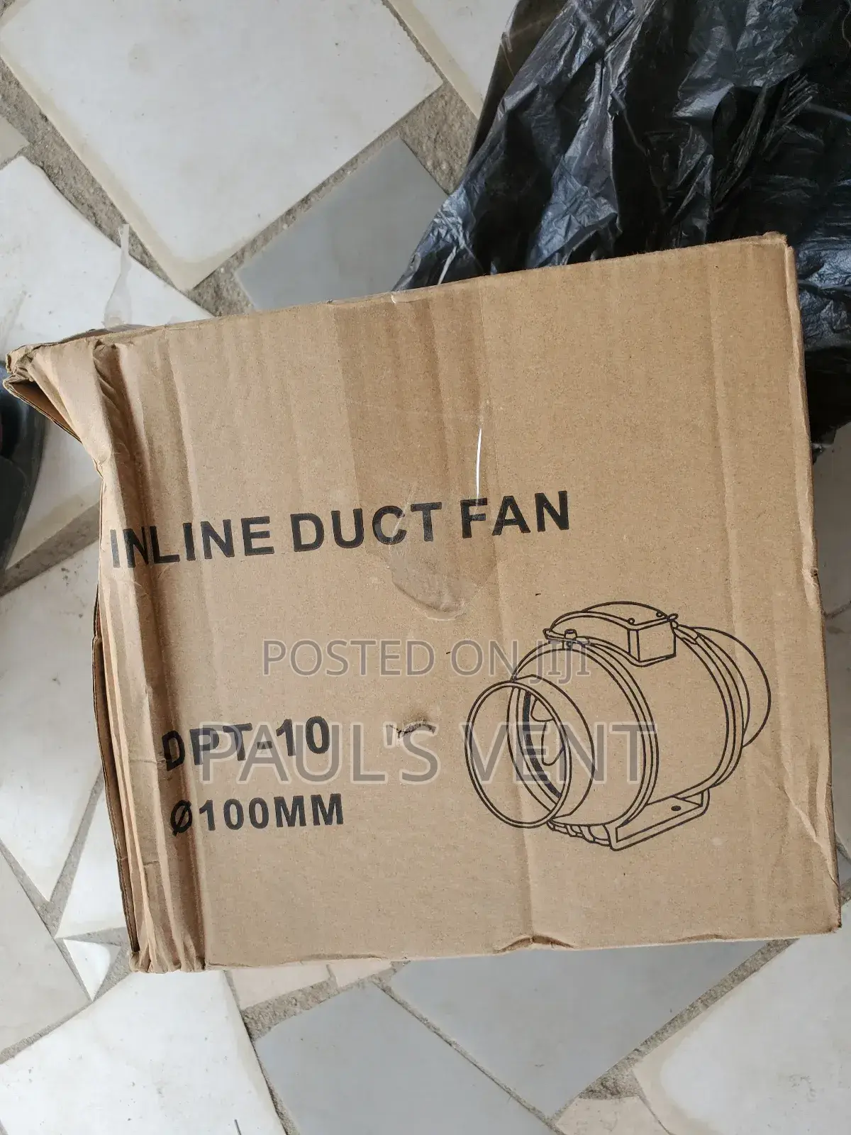 Inline Fan 4"
