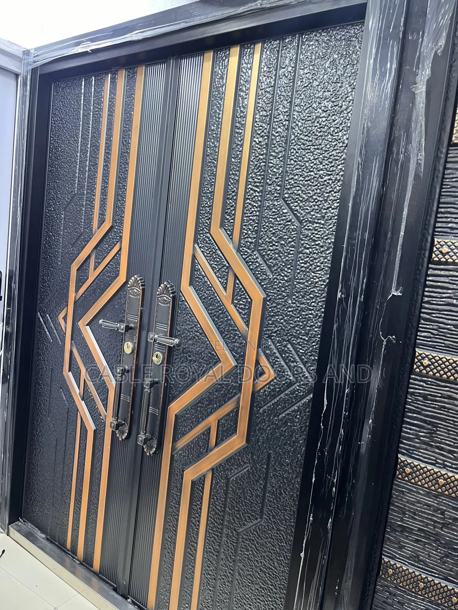 5ft Copper Cast Security Door