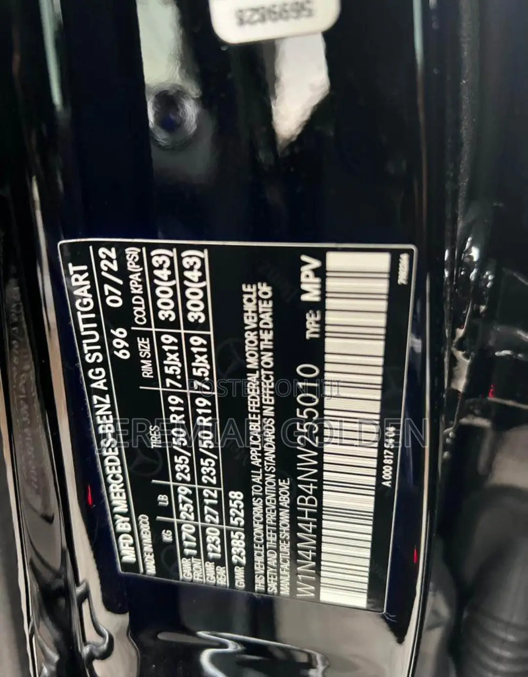 Mercedes-Benz GLB-Class 2023 Black