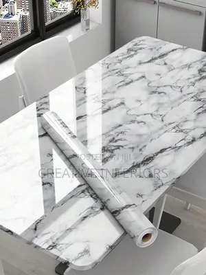 PVC Adhesivve Marbble Sticker
