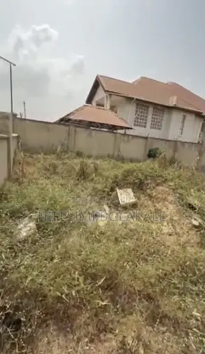 970sqm Fence Gated Land With Bq at Water Fall, Kolapo Ishola Gra