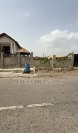 970sqm Fence Gated Land With Bq at Water Fall, Kolapo Ishola Gra