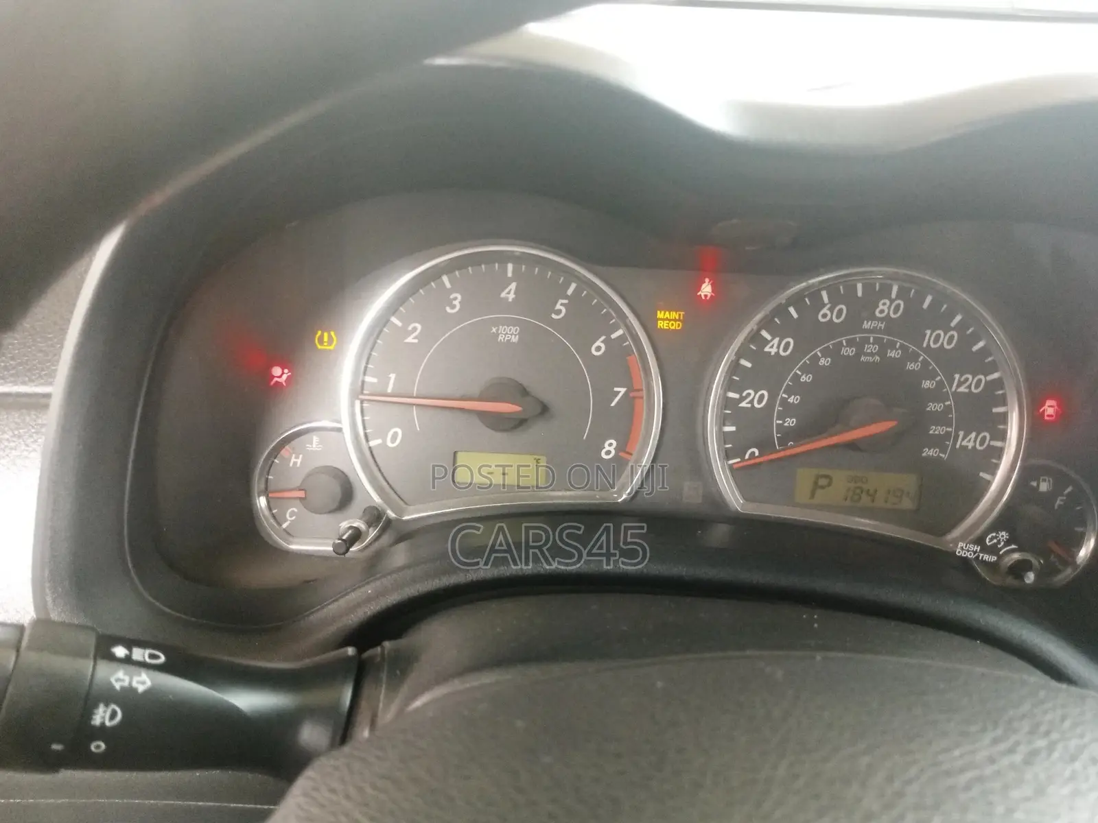 Toyota Corolla 2012 Blue