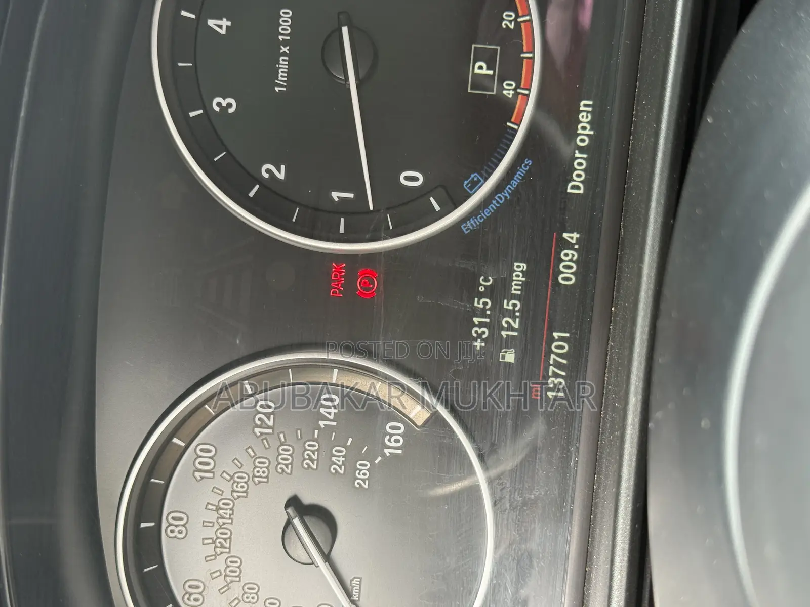 BMW 535i 2015 Black
