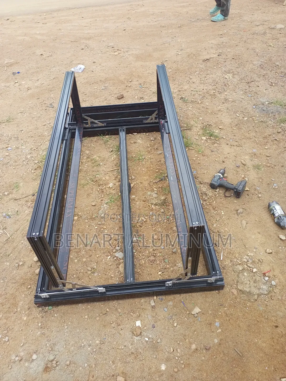 Aluminium Window for sale - Benart Aluminum Fabricator Price: ₦ 150,000 ...