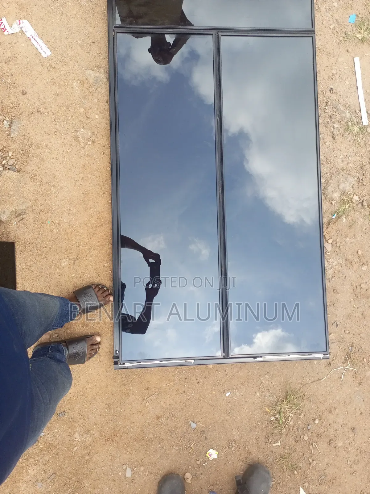 Aluminium Window for sale - Benart Aluminum Fabricator Price: ₦ 150,000 ...