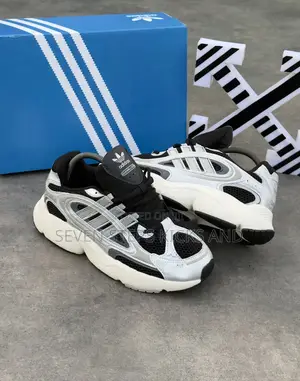 High Quality Adidas Ozmillen Chrome Black/White Lúxury Sneakers