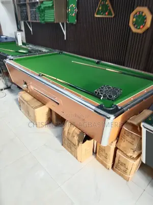 Semi Pool Table With Marble