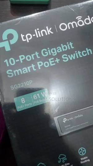 Tp Link 8 Ports Gigabyte Poe Switch