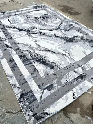 Graymix Marble Design Center Rug