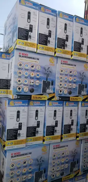 16inch Solar Rechargeable Fan
