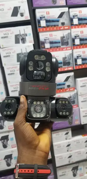 T30 Solar CCTV Camera (Wifi) Triple Lens