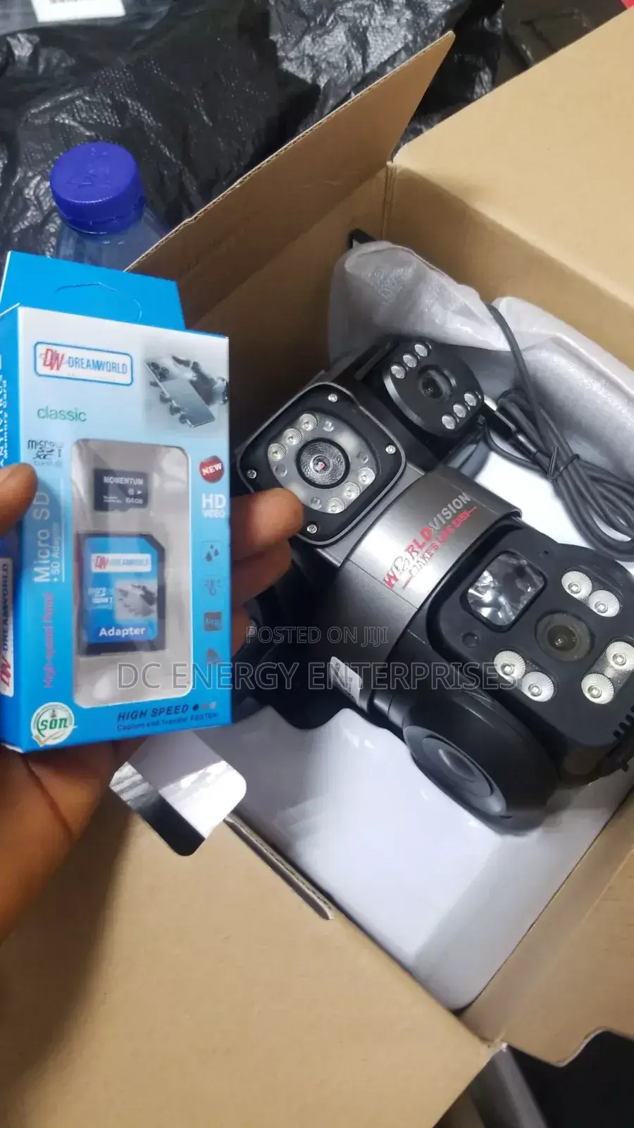 T30 Solar CCTV Camera (Wifi) Triple Lens