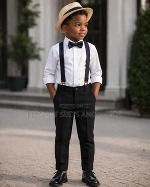 Vintage Straw Short Brim Fedora Hat For Kids