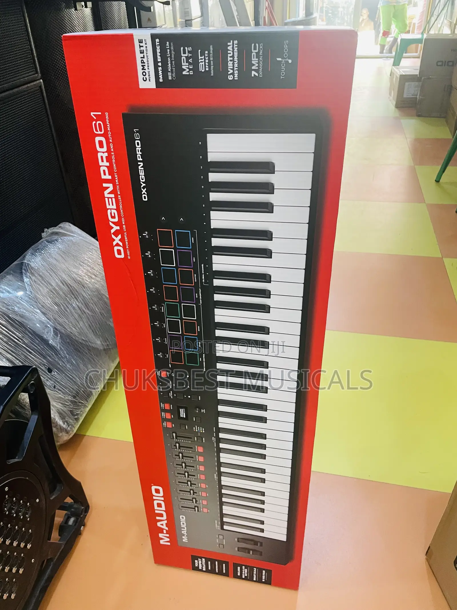 M-Audio Oxygen Pro 61 - 61 Key Usb Midi Keyboard Controller