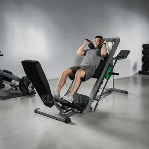 2-in-1 Leg Press Hack Squat Machine | Heavy Duty | Home Gym