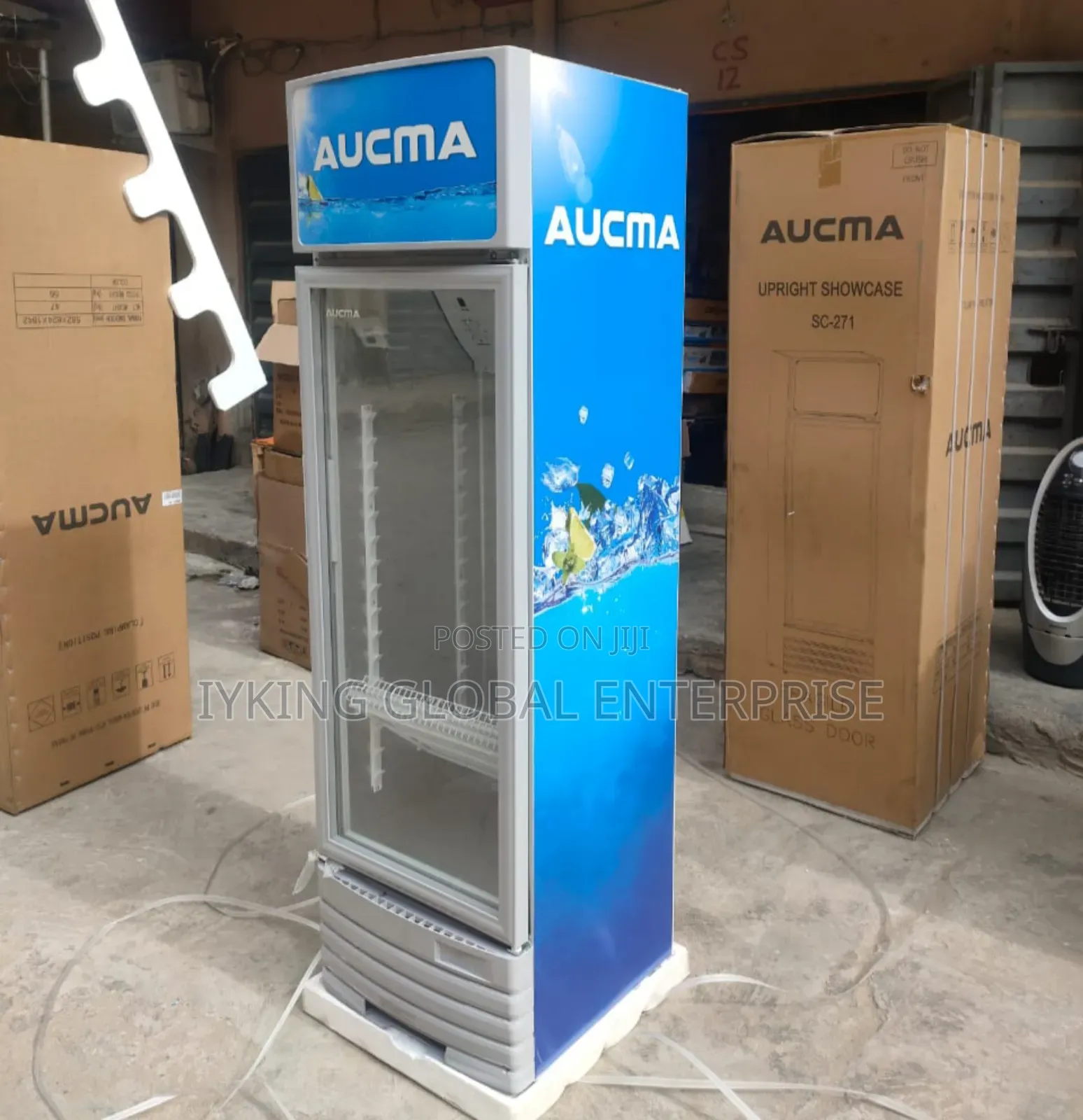 Aucma Upright Showcase Chiller Sc-271