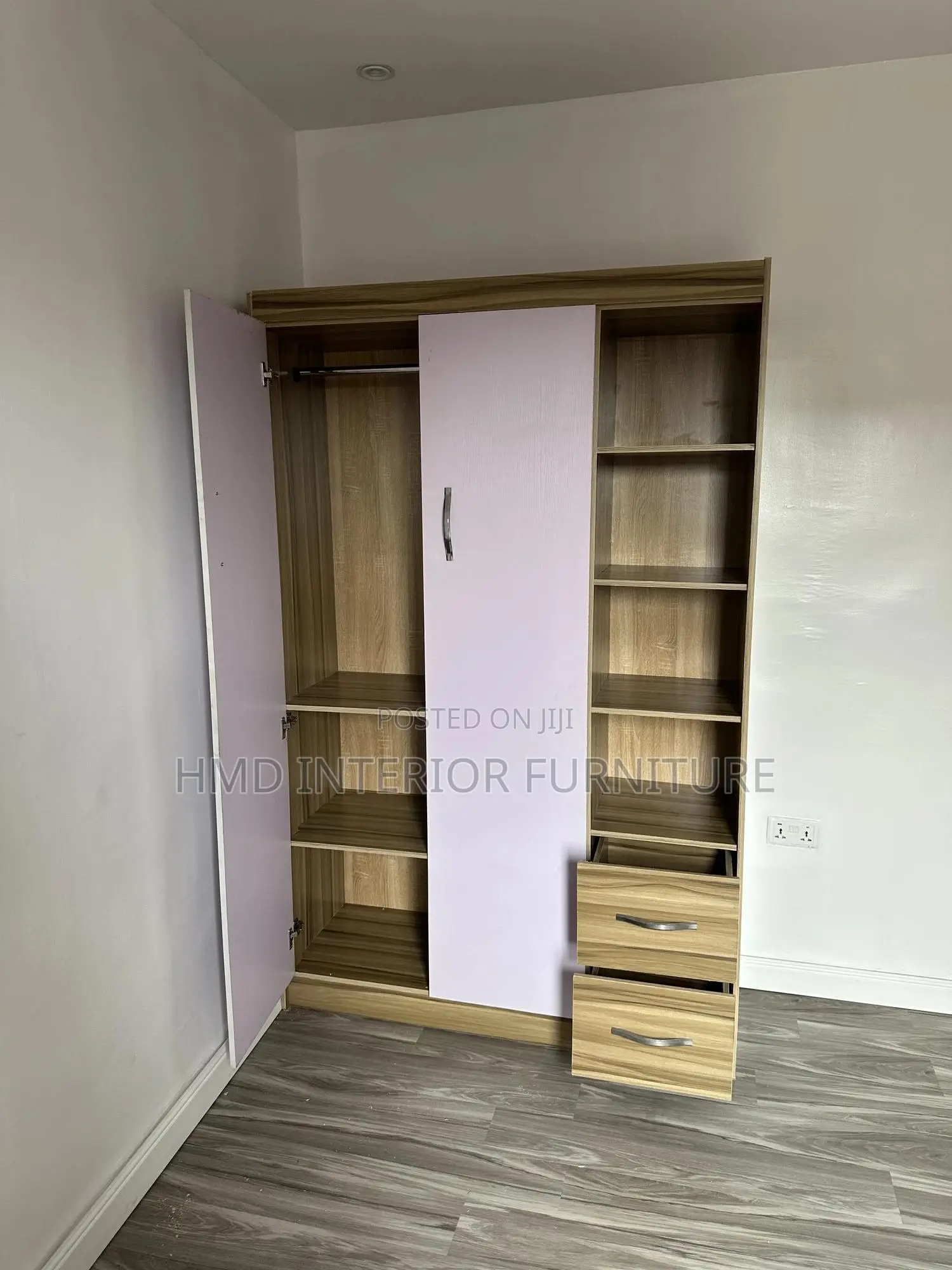 Wardrobe 4by6 With Shoe Rack