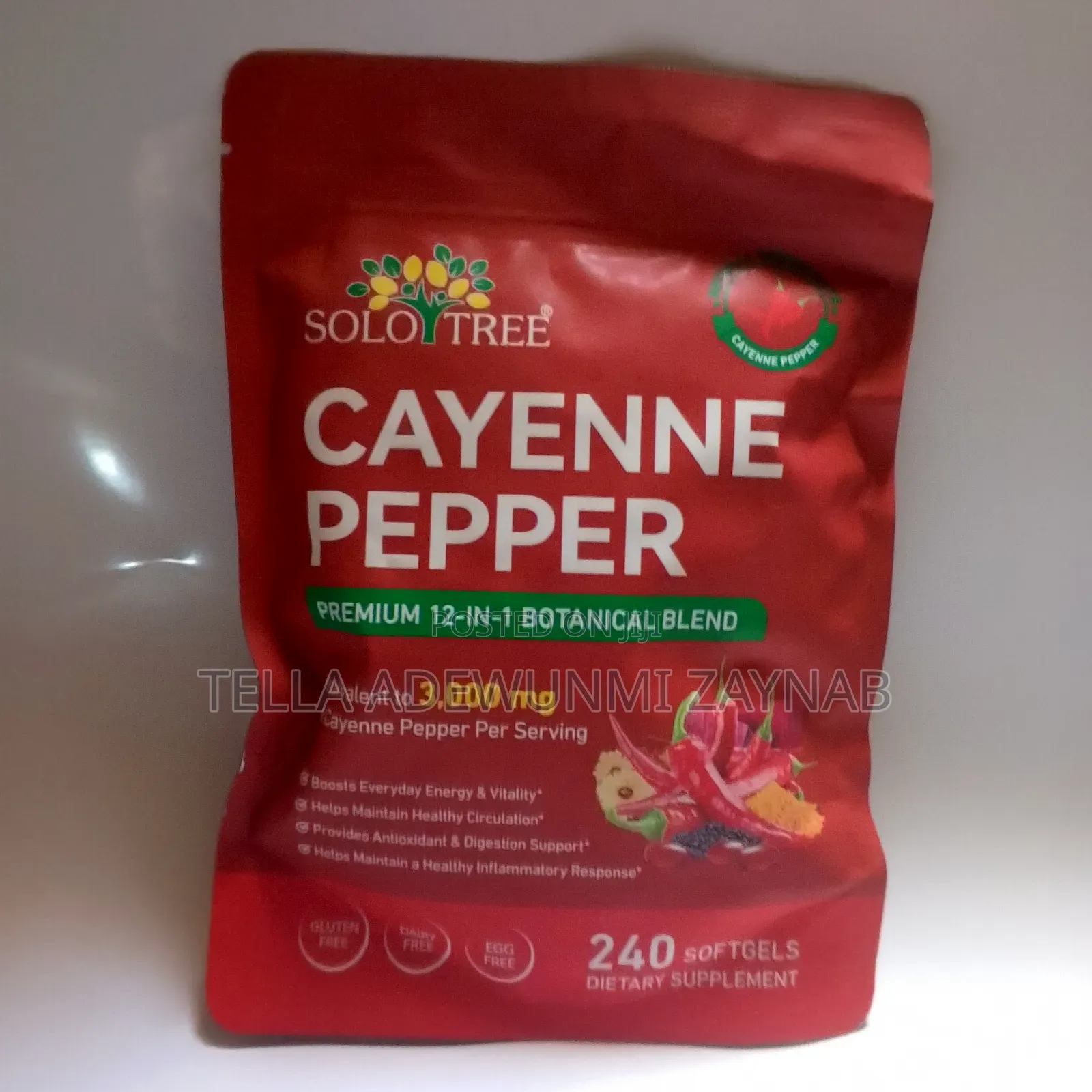 Cayenne Pepper Softgel