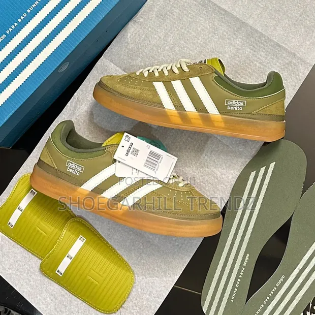 adidas gazelle silver green womens Gazelle Indoor Benito de adidas x Bad Bunny  FEIDCLOTHES