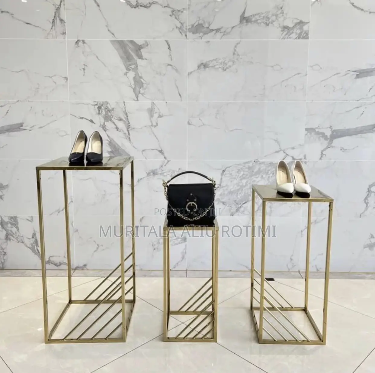 Stainless Shoe Rack