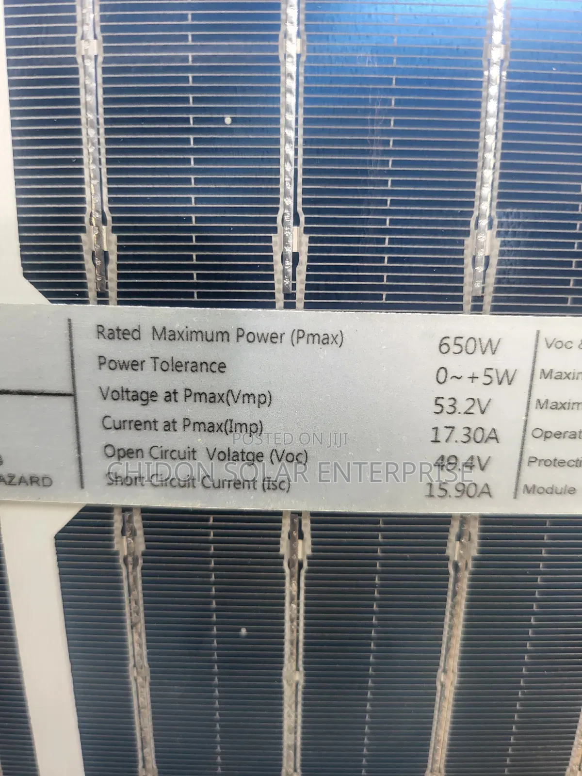 650w Longi Solar Panel Halfcut Bifiacial