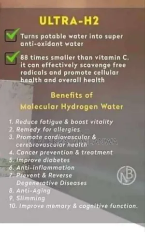 The Life Saving Ultra H2 Molecular Bottle