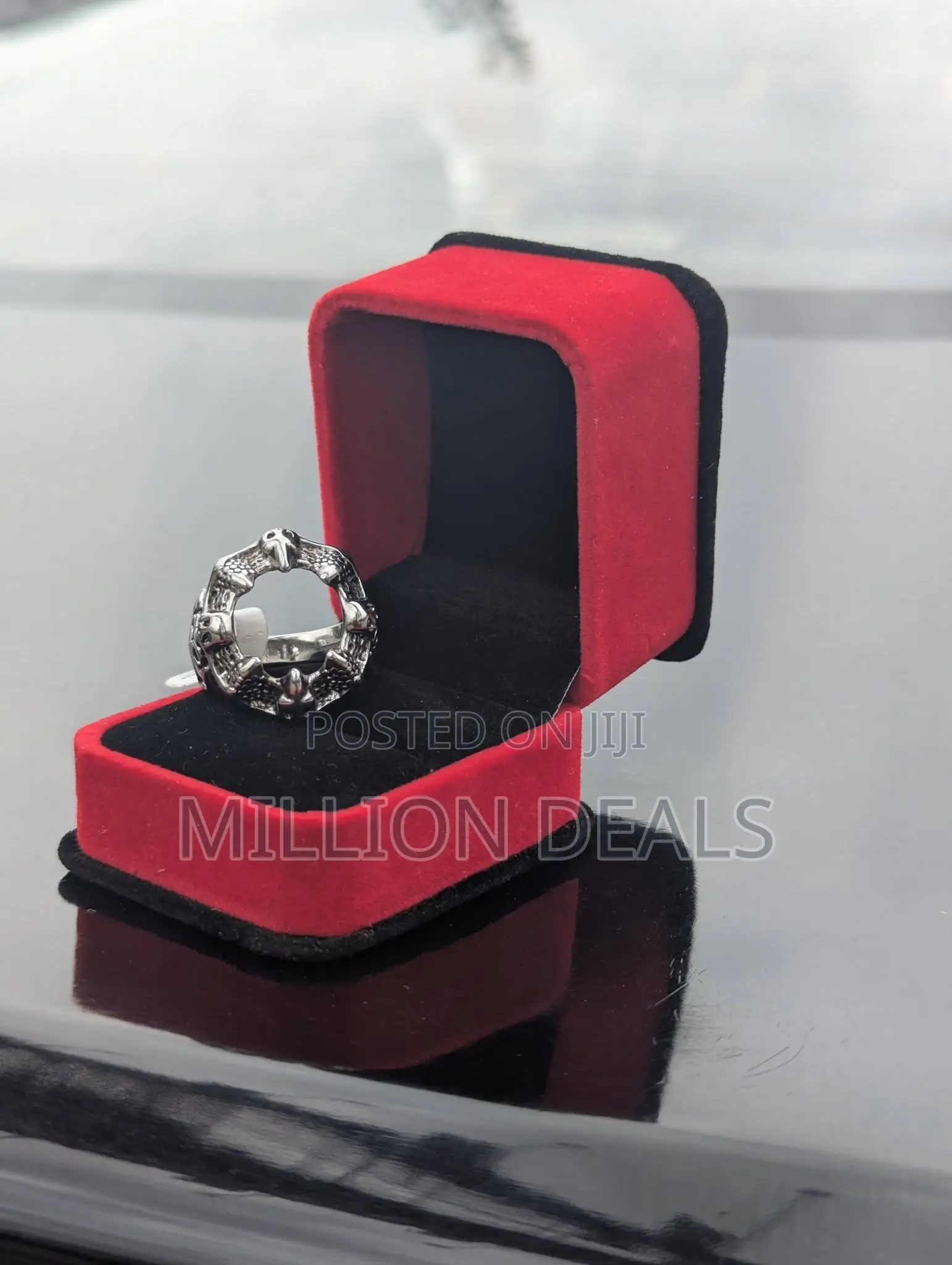 3-in-1 2026 Silver Punk Men's Luxury Ring