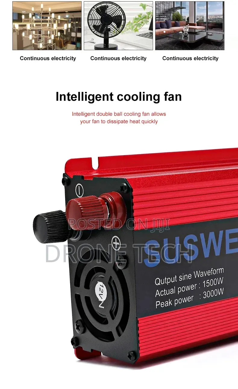 Inverter (3000w) don siyarwa - Drone Tech Farashi: ₦ 100,000 a Jiji.ng ...