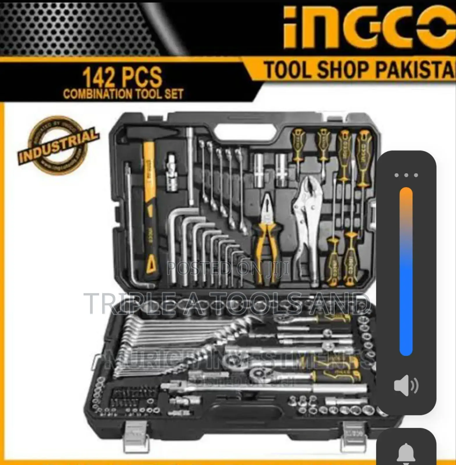 Ingco Professional Combination Tools Sets - 142pcs