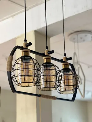 Basket Modern 3in1 Pendants Light.