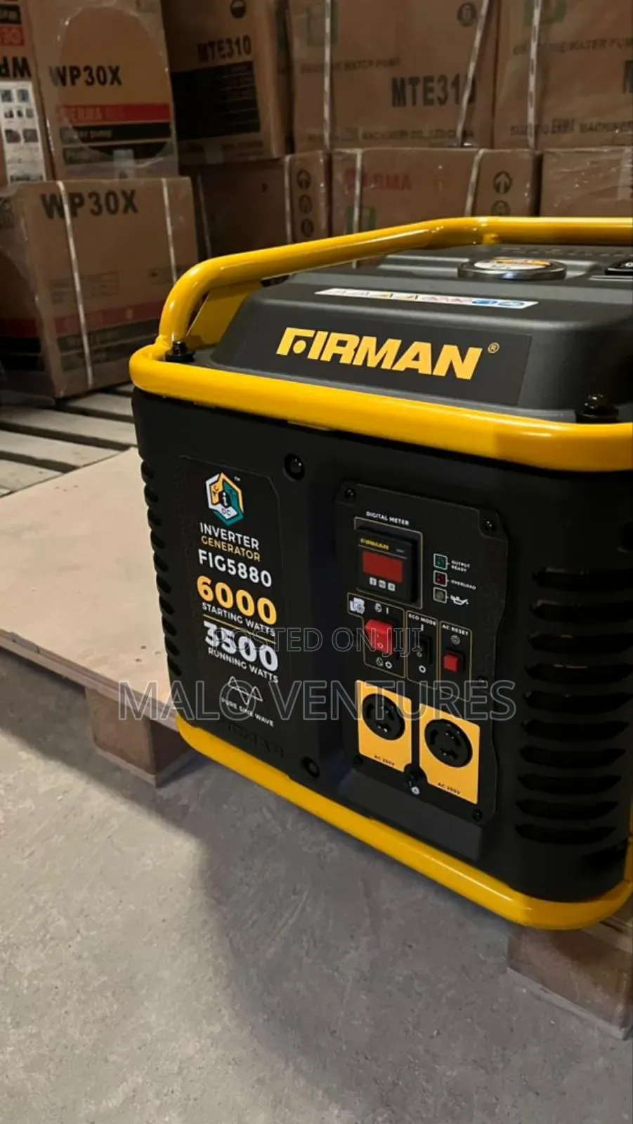 6000 Watts Firman Inverter Generator