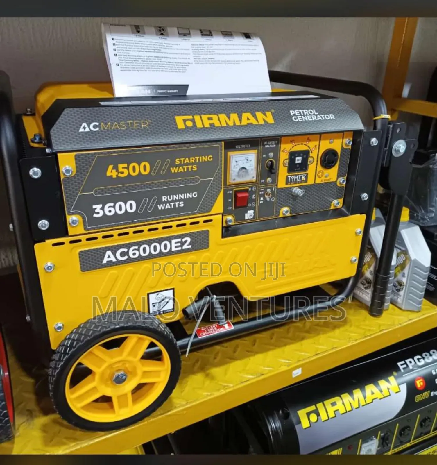 Firman Ac Master 4.5kva Generator